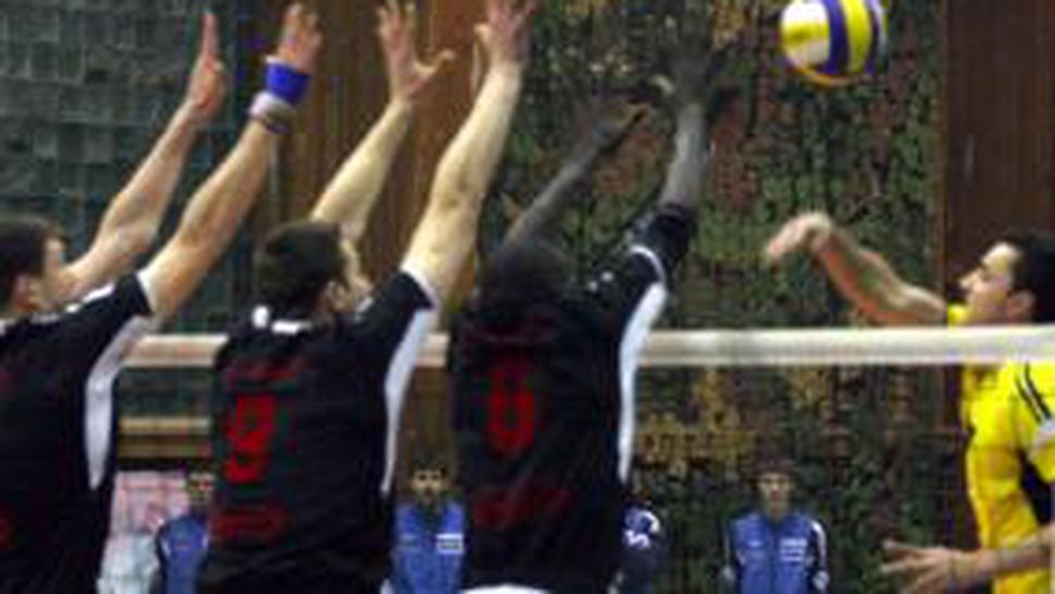 ЦСКА отнесе шампионите от ЛукОйл-Нефтохимик с 3:0