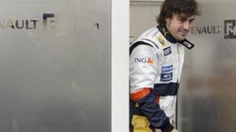 Алонсо пак подпали спекулациите за Ферари