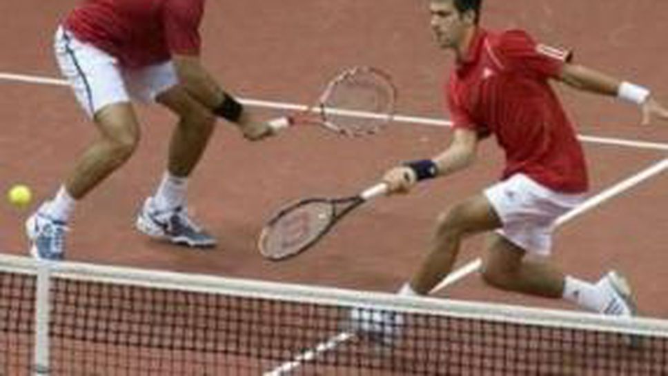 Джокович поведе Сърбия към обрат срещу Русия