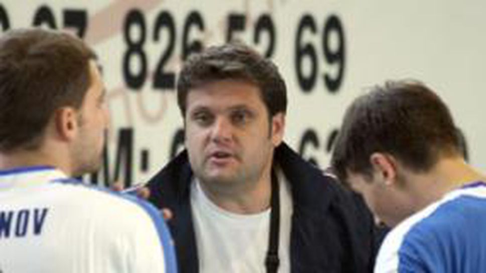 Мартин Стоев: Днес добре, утре излизаме за победа срещу ЦСКА