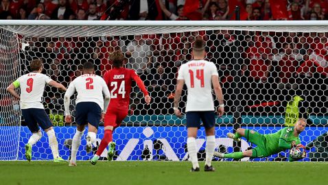 УЕФА разследва Англия за дузпата срещу Дания