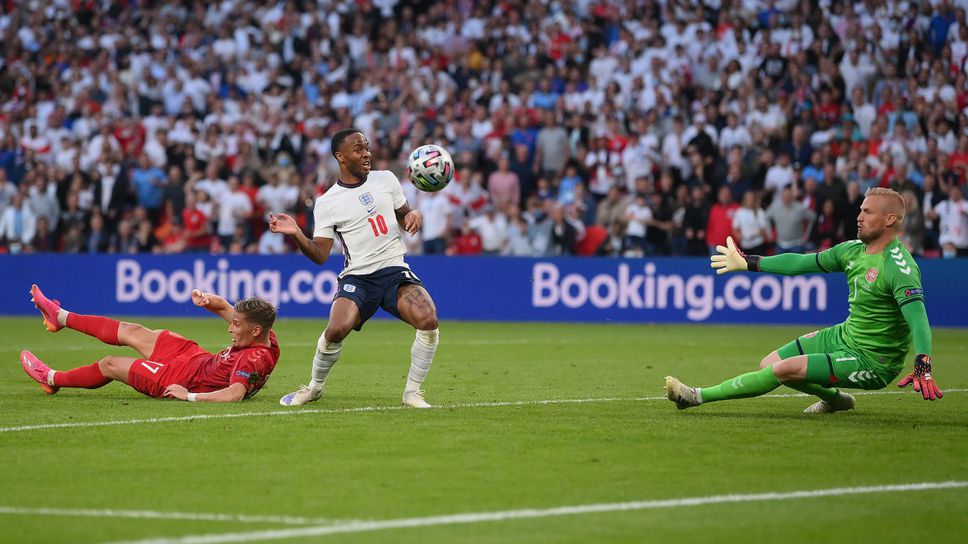 Англия постави рекорд, доказващ превъзходството на "трите лъва" в полуфинала с Дания