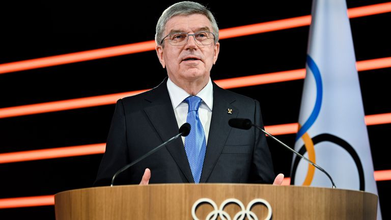 Президентът на Международния олимпийски комитет Томас Бах ще пристигне утре