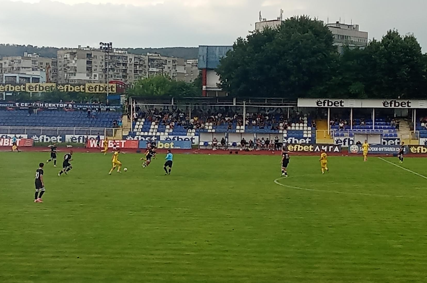 Spartak Varna and Nesebar Draw 1-1 in Friendly Football Match
