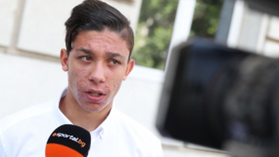 Филип Кръстев пред микрофона на Sportal.bg