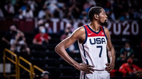 Без изненади: Кевин Дюрант е MVP в Токио 2020