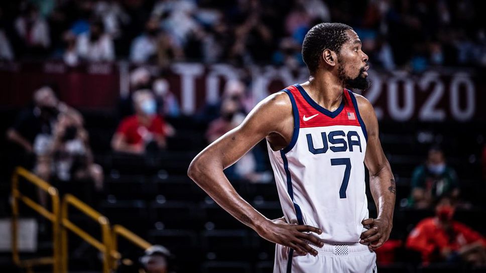Без изненади: Кевин Дюрант е MVP в Токио 2020