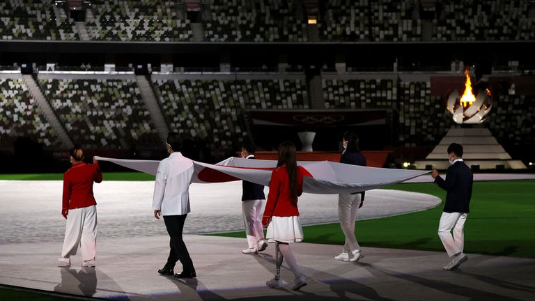 Церемония по закриването на Олимпийските игри в Токио 2020