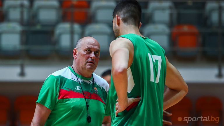 Селекционерът на Българския национален отбор по баскетбол за Мъже Росен