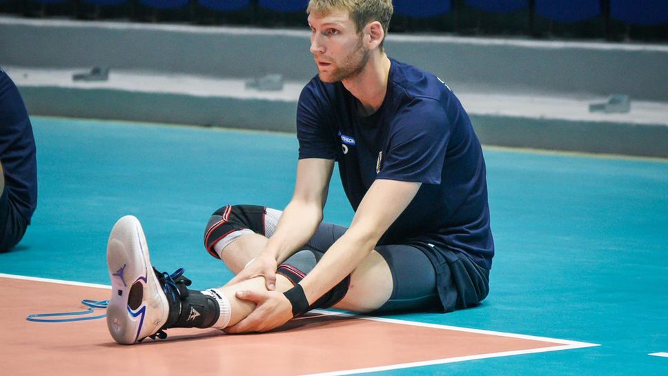 Симон Хирш и Добромир Димитров тренират с Хебър