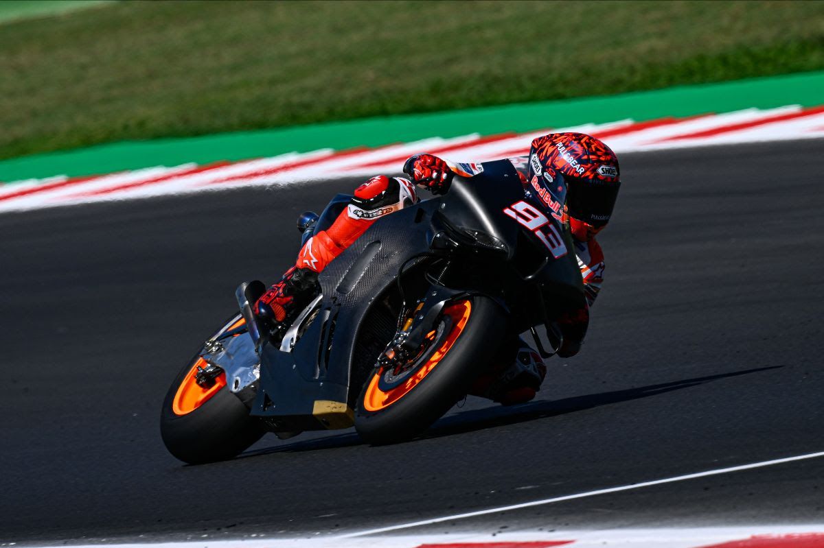 Марк Маркес се завърна на мотор от MotoGP