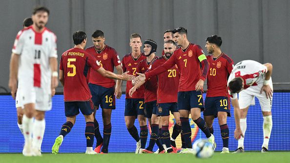 Испания размаза Грузия със 7:1, 16-годишен дебютант с красив гол