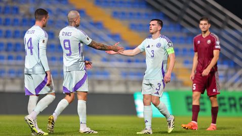 Шотландия нямаше проблеми срещу Беларус