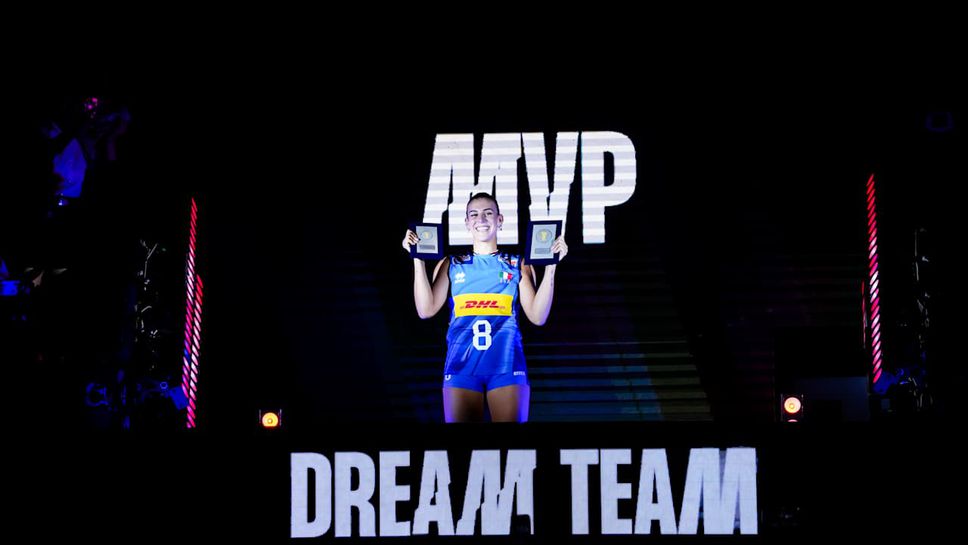 Италианската националка Алесия Оро бе отличена за Най полезен състезател MVP на