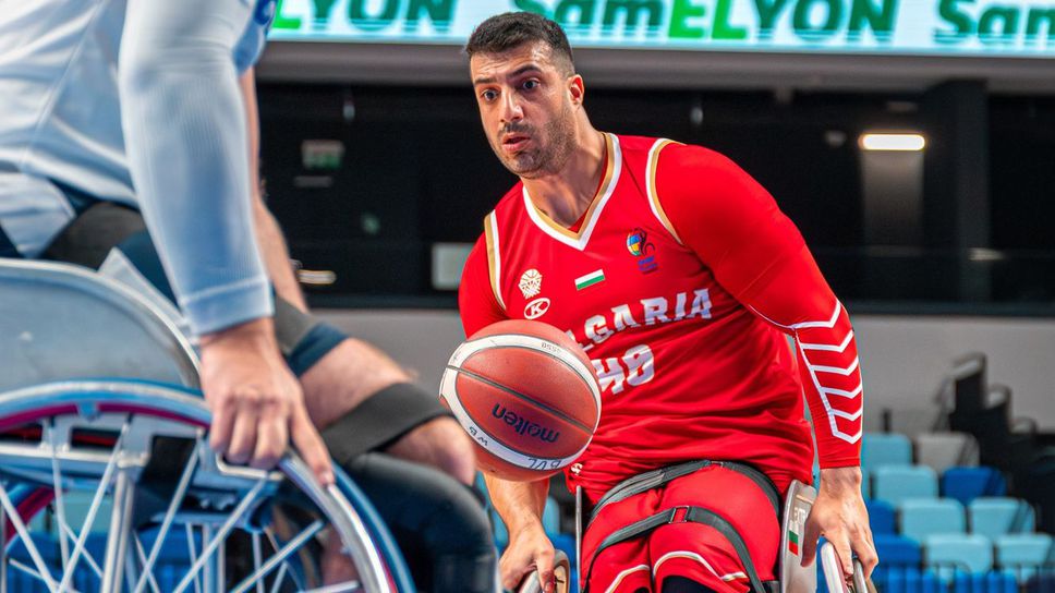 Българският национален отбор по баскетбол на колички записа трета поредна