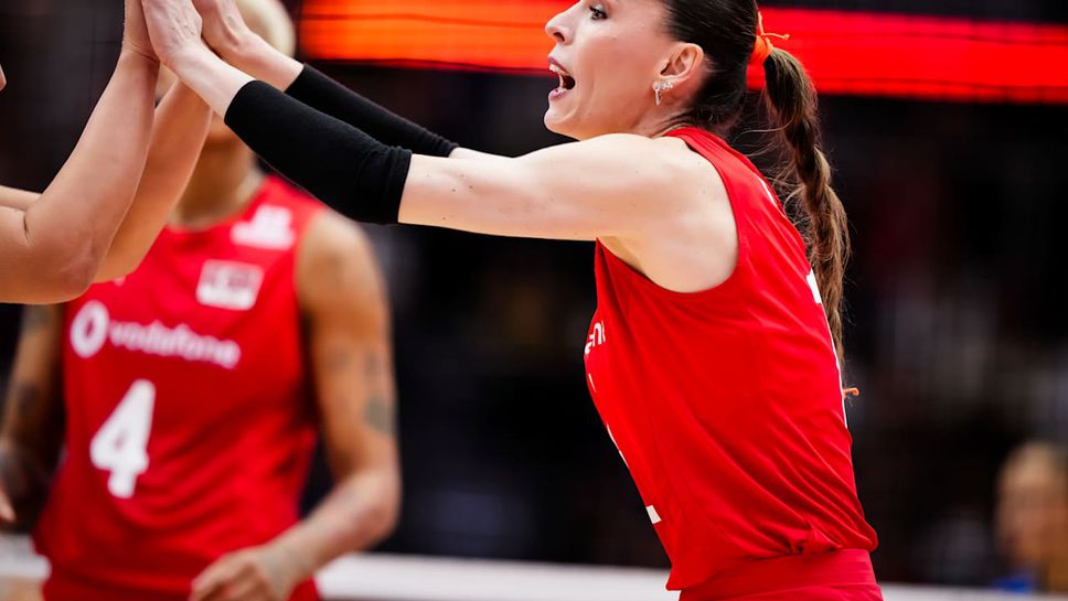 Капитанът на Турция Еда Ердем бе горда с това което