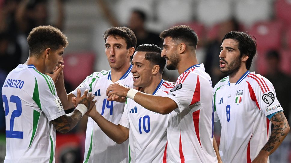 Италия измъкна ценна победа след много голове и голяма драма