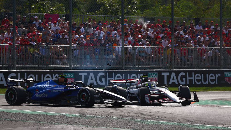 Оливър Беарман от Хаас и Андреа Кими Антонели от Мерцедес