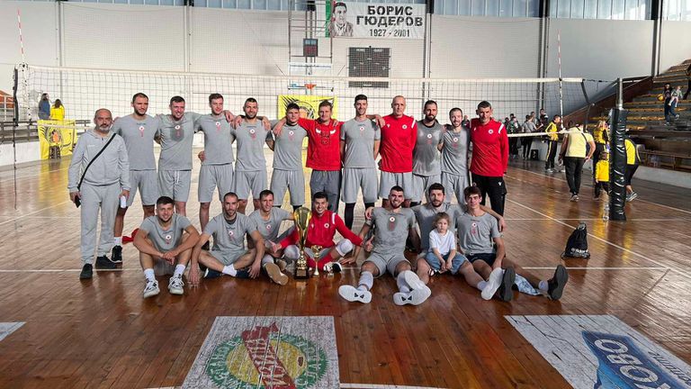 Мъжкият волейболен отбор на ЦСКА спечели срещу Левски с 3 1