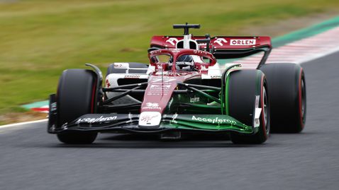 Ботас е доволен от новото предно крило на Алфа Ромео