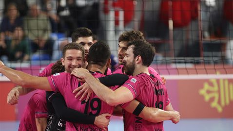 Николай Колев и Нарбон тръгнаха с победа за Купата на CEV