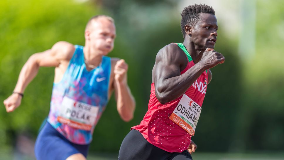 Отиено се учи да бяга отново след принудителна пауза заради допинг наказание