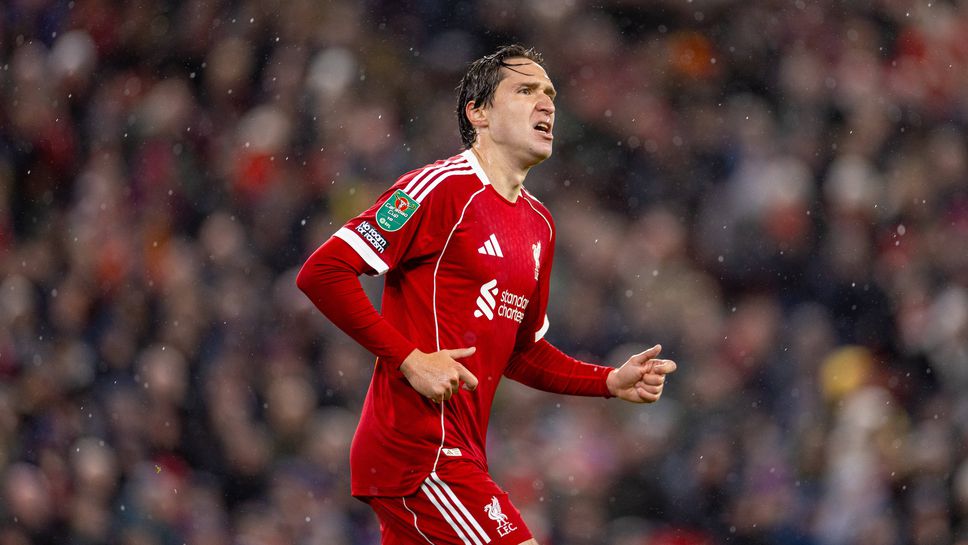 Европейският шампион и крило на ЛивърпулФедерико Киеза говори пред Sky