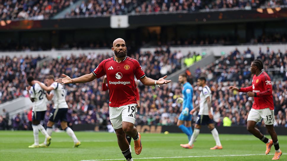 Тотнъм 0:1 Манчестър Юнайтед, Мбемо откри резултата