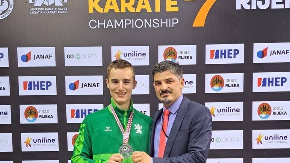 Николай Стефанов спечели сребърен медал в категория до 60 килограма