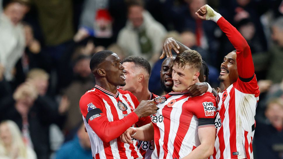 Арсенал допусна първи гол след 13 часа игра и загуби точки срещу Съндърланд