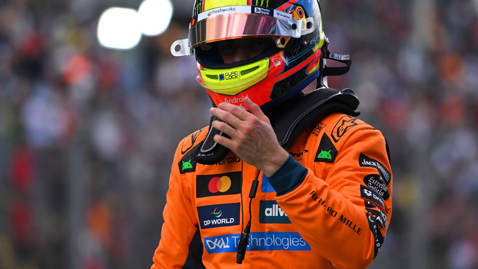 Оскар Пиастри беше начело след първите бързи обиколки в решителната