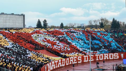 Сектор "Г" с шествие и надъхващи думи преди мача с Левски