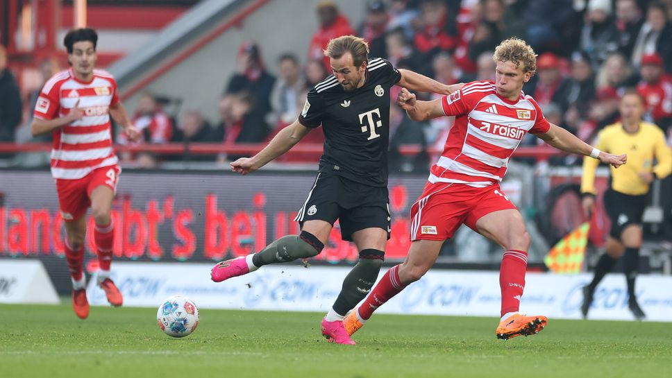 Унион 1:1 Байерн, натиск на шампионите