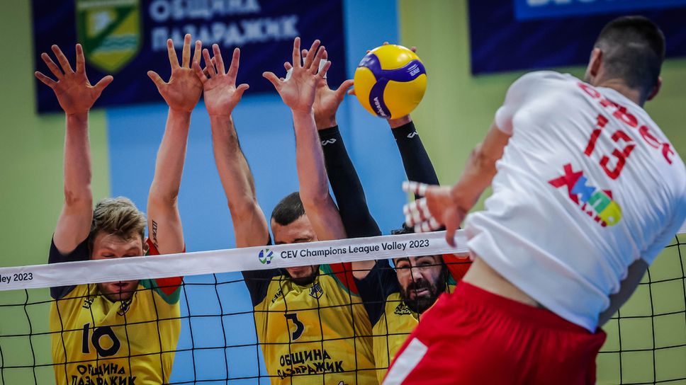 Efbet Супер Волей: Хебър (Пазарджик) - ЦСКА 2:3 🏐