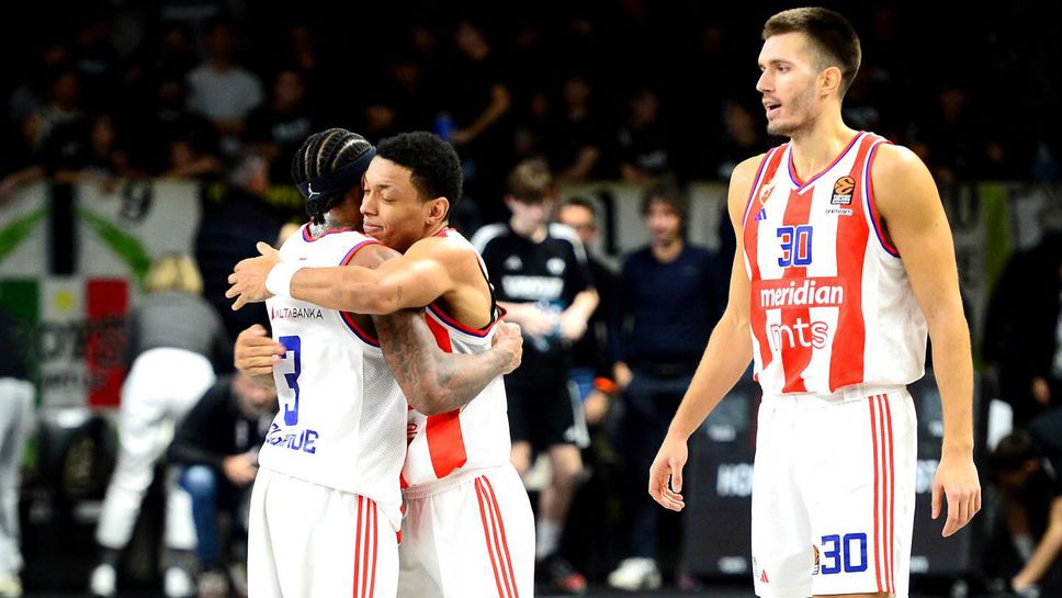 Драми в Цървена звезда преди българското дерби в Евролигата