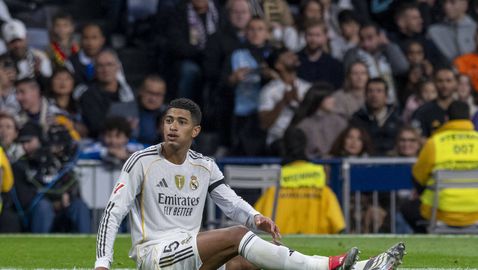 За удар и кръв по лицето на Белингам - нищо, но за подобно срещу Ямал - червен картон