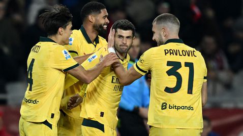 Златната резерва Пулишич донесе героичен обрат на Милан в Торино