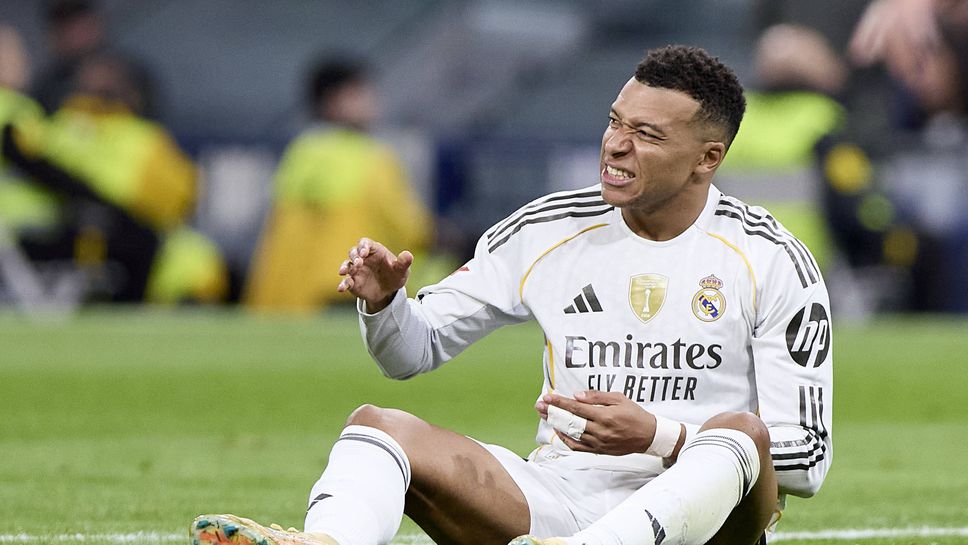 Килиан Мбапе е счупил пръст срещу Селта