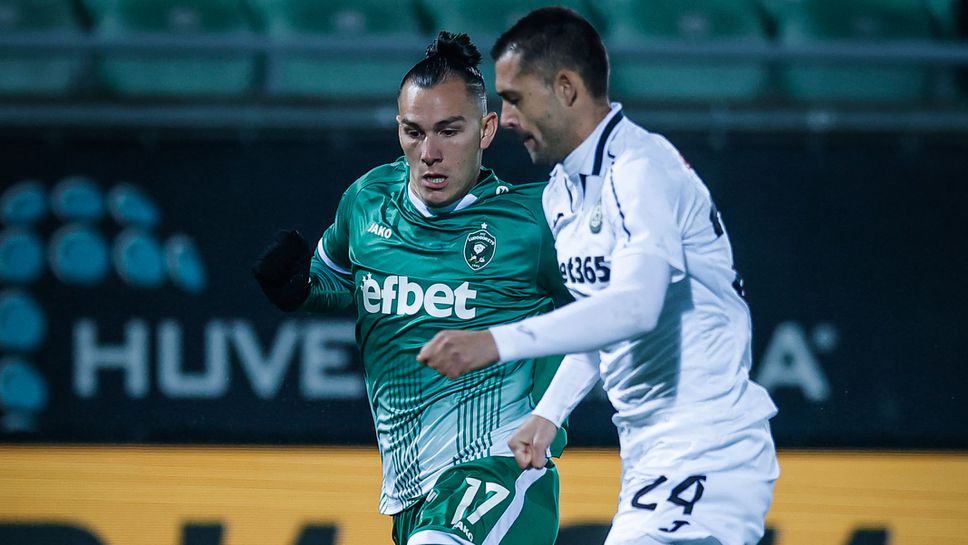 Защитникът на СлавияЛазар Марин сподели мнението си след равенството с