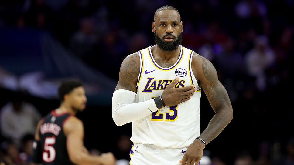 Суперзвездата на Лос Анджелис Лейкърс ЛеБрон Джеймс коментира победата със