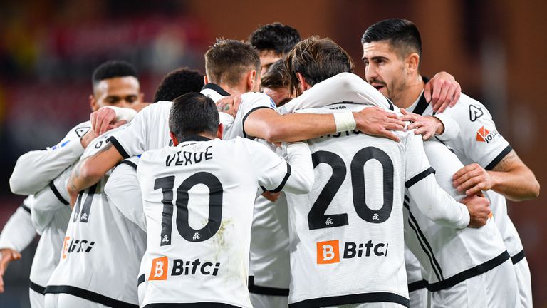  Петко Христов с дебютен гол за Специя при 3:4 против Лацио 