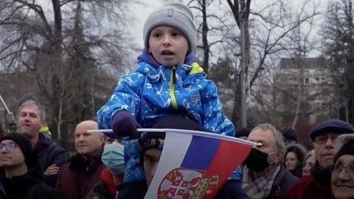 Хиляди излязоха на митинг в подкрепа на Джокович в Белград