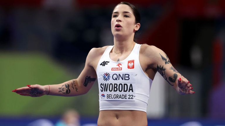 Рекордьорката на Полша на 60 метра Ева Свобода ще бъде