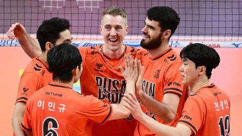 Силен Димитър Димитров със 17 точки донесе нова победа на Бусан в Република Корея