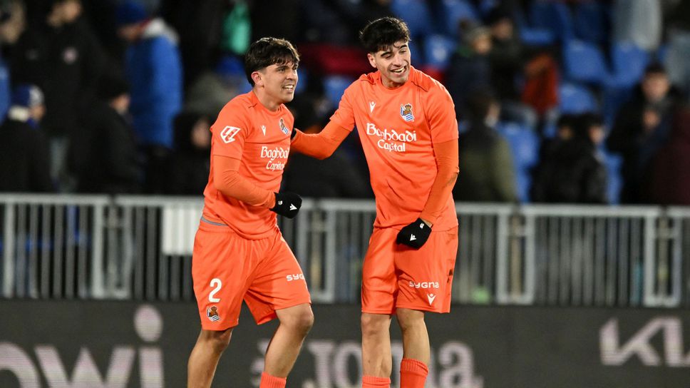 Реал Сосиедад постигна драматична победа с 2 1 в гостуването