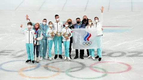 Допинг в руския отбор бави церемонията по награждаването на призьорите в отборната надпревара?
