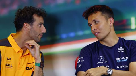  Албон: Рикардо не е подготвен да направи това, което сторих аз 