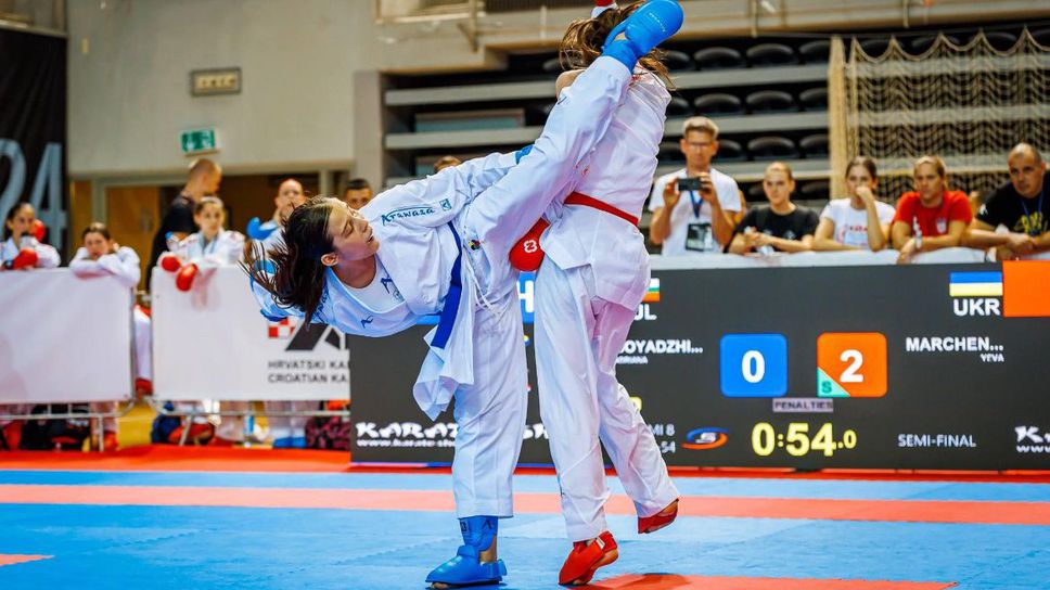 Три бронзови медала за България от Karate1 Youth League в Пореч