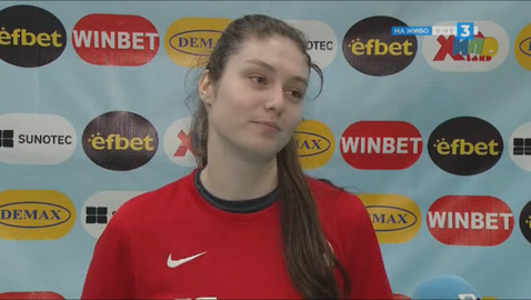 Никол Пейчинова: Играта на грешки бе фатална за нас