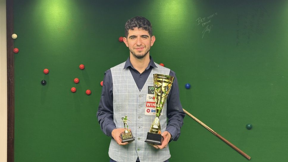 Виктор Илиев спечели третия ранкинг турнир от календара на Българската